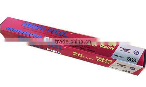 25sqft food packaging aluminium foil