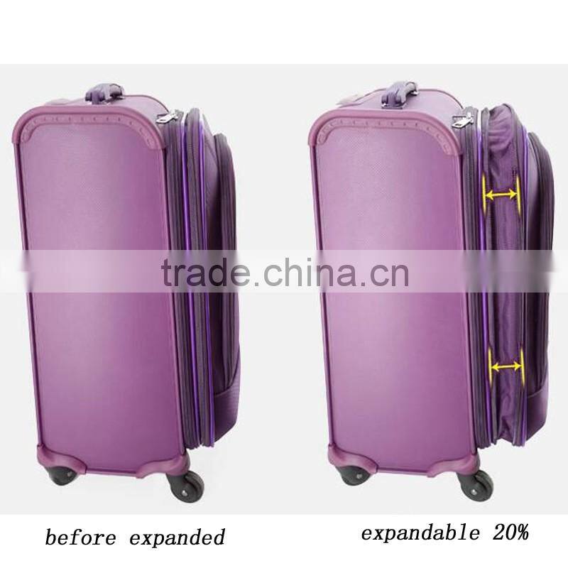 leisure nylon design trolley luggage quality for interational market