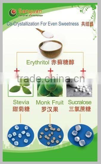 Stevia,erythritol sugar in food additives