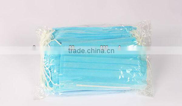 Individually Packing Disposable Non-Woven Earloop Face Mask