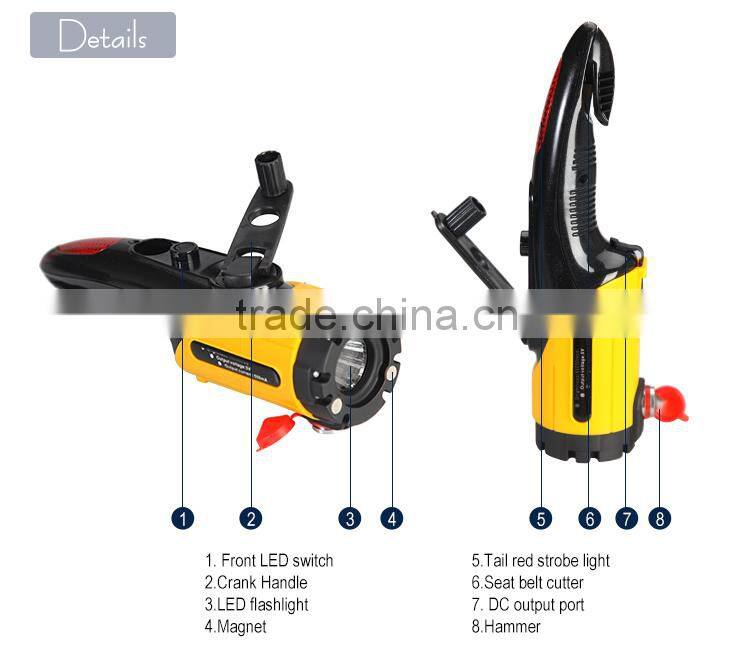 Emergency Hammer Window Punch hammer car glass breaker