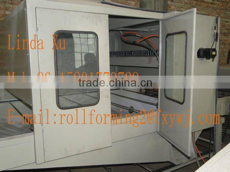 Cold roll forming machine for steel