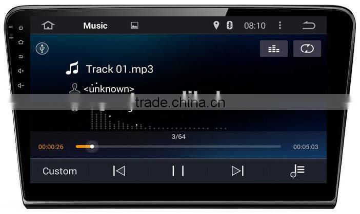 android 4.4 touch screen car dvd player for VW BORA with special UI
