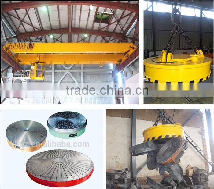 Good Safety qc Bridge Running Overhead Crane With Magnet