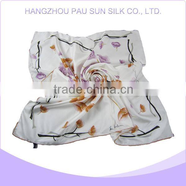 2016 cheap scarf twill silk