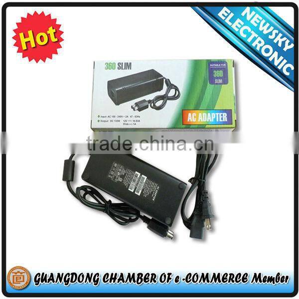 2014 latest popular sell! for XBOX360 ac adapter black colour