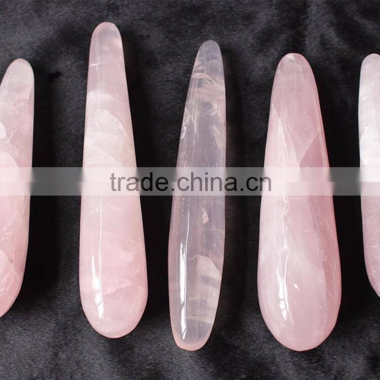 Precious Natural High Quality Crystal Massager Wands For Sale