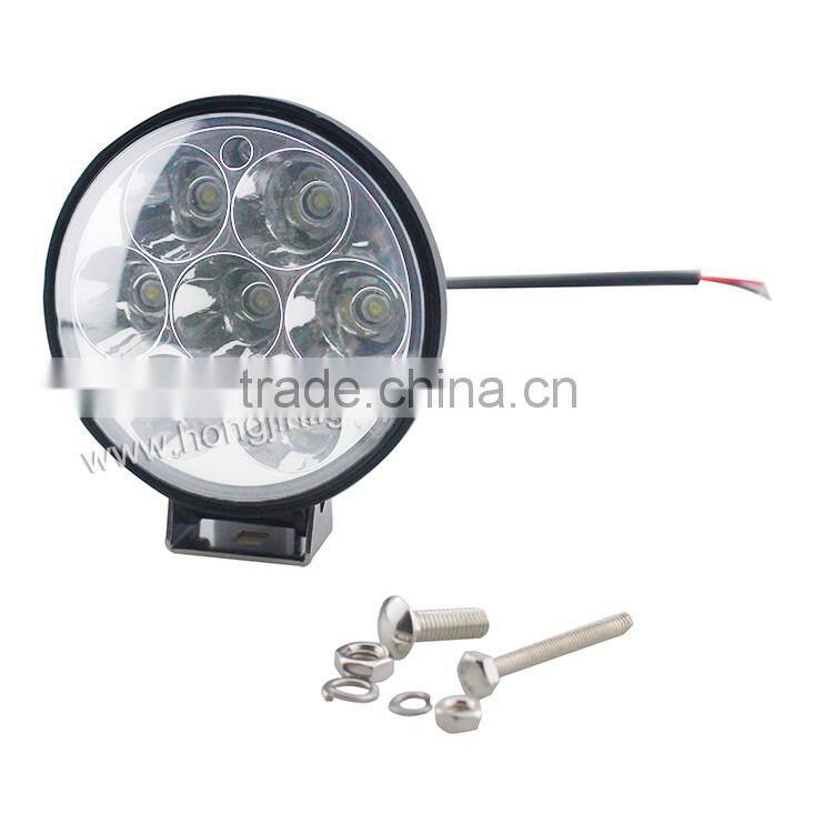 Factory price vehicle truck jeep offroad 12v 21w led work light for cars/ trucks/ motorcycles