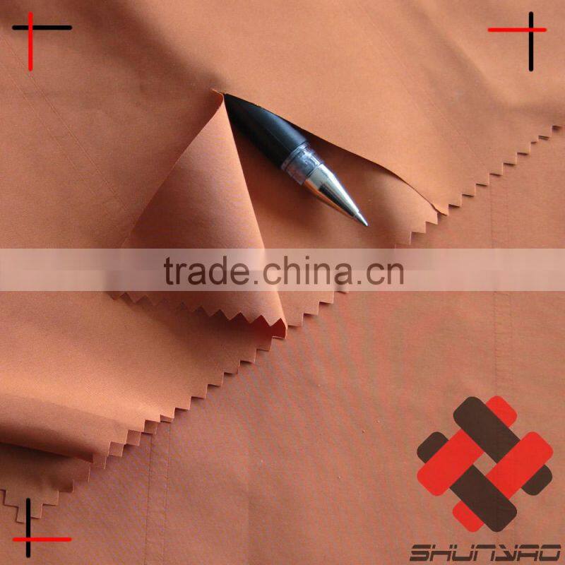 2015 new design down jacket fabric double layer high density polyester pongee