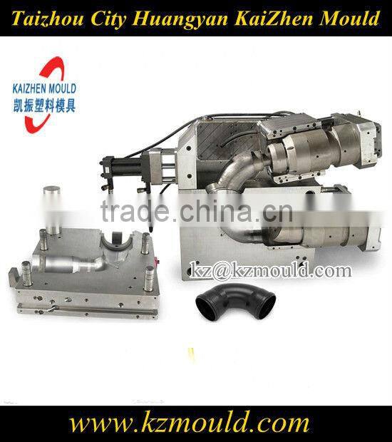 Plastic injection skew tee pipe fitting mould