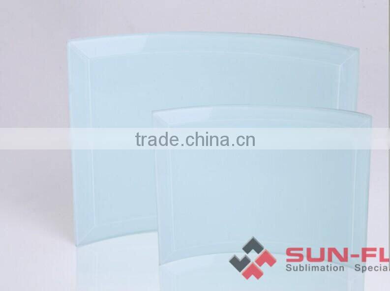 bent glass/curved glass/ sublimation curved glass/sublimation gloss curved glass/sublimation glass blank