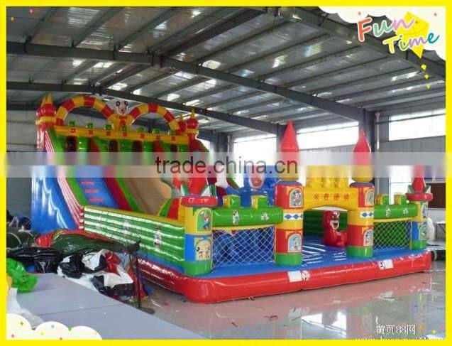 Different kinds of cartoon model inflatable bouncers, garden bouncer castle for sale