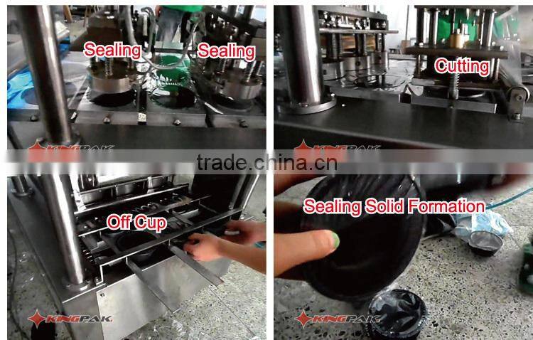 BG60A Yogurt Plastic Cup Filling And Sealing Machine
