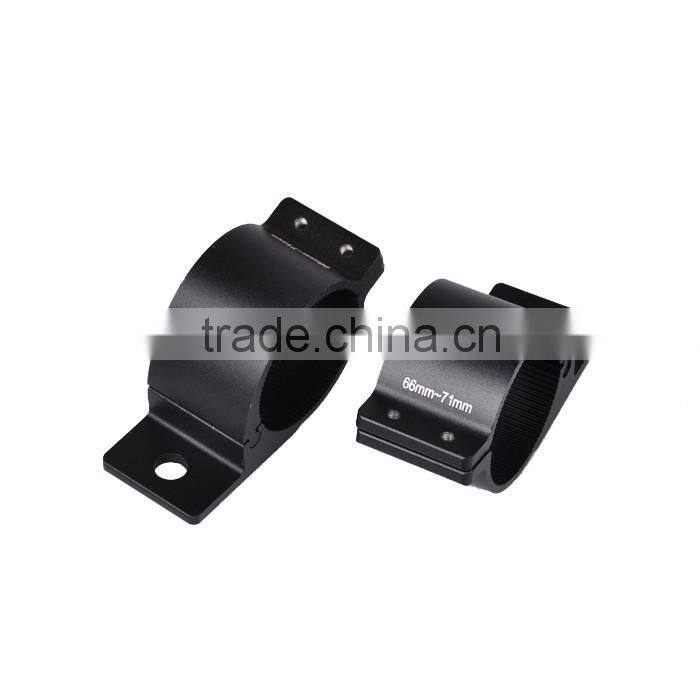 Billet Material With Black Powder Coated Offroad Light Mounting Fixed Bracket/Led work light bracket/aluminum bracket