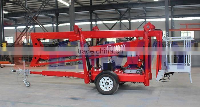DISCOUNT! Trailing hydraulic small spider boom lift for sale