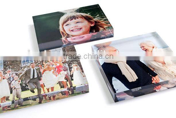 Acrylic Block Picture Frame 2016 Fashion