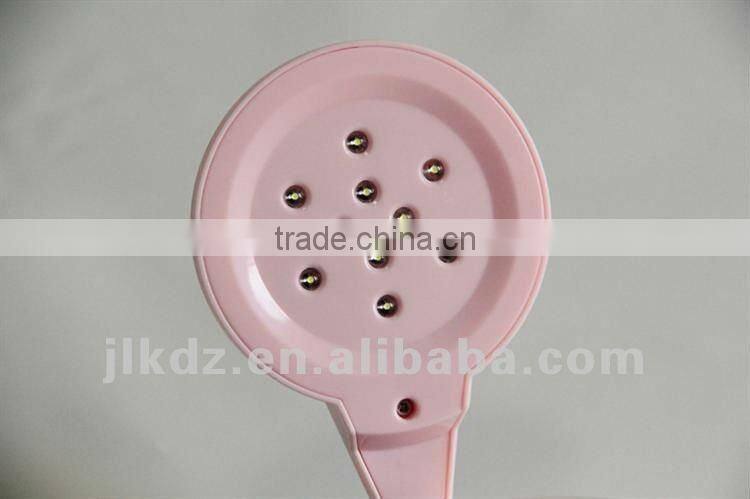 New ABS material creative multi-function mini usb fan with lamp and double switch button