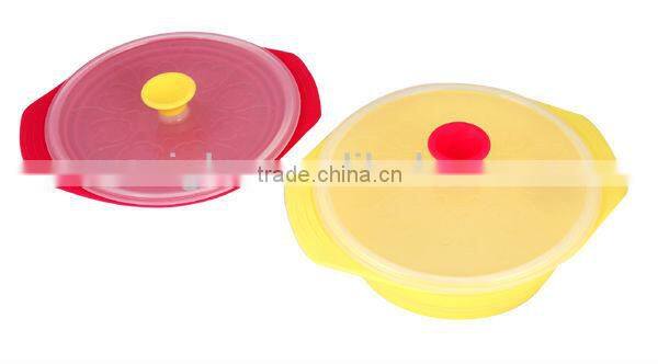 Baby Silicone Snack Food Feeding Bowls Toddler Dishes Set