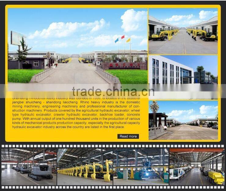 excavator machine with spare parts,new wheel excavator