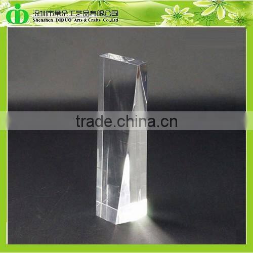 DDL-H073 Trade Assurance Acrylic Trophy Clear