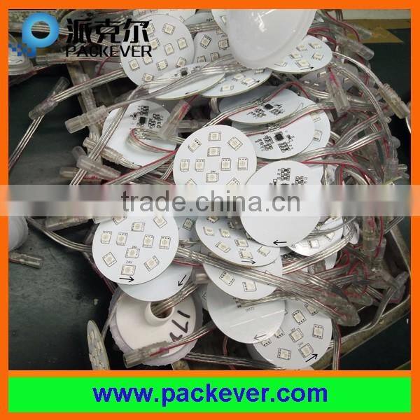 68mm 18LEDs 24V 4.32W programmable UCS2903 RGB LED point light