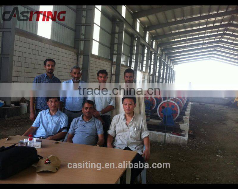 Electric concrete pole machine/production line