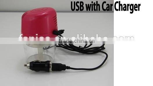 mini USB air purifier with 1 colorful LED light for car air purifier mini USB air fliter KM-01