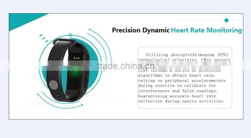 JW018 Update Wristband Heart Rate Monitoring America Activity Fitness Tracker,Bluetooth Sport Smart Bracelet Watch