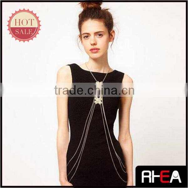 Fashion Sexy Rose Gold Body Chain For Girl RD11325