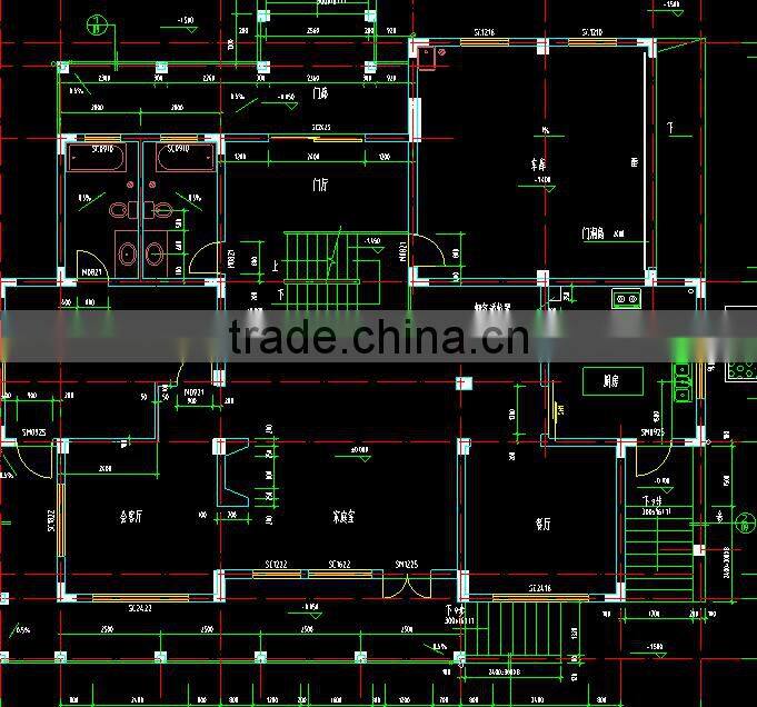 china prfab villa for sale in cheap price