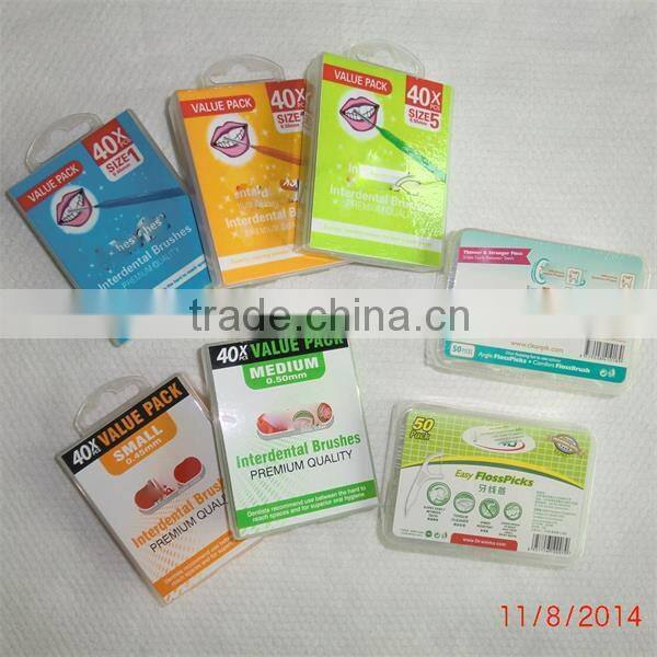 interdental brushes, for privat Label brand. better than regular floss picks