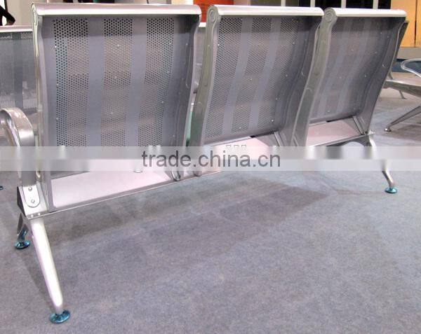 Tianzuo 3-seater vinyl hospital waiting seat
