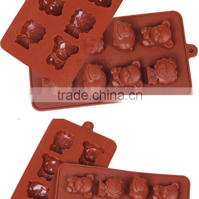 Animals Shaped Chocolate Mold Silicone Candy Mold