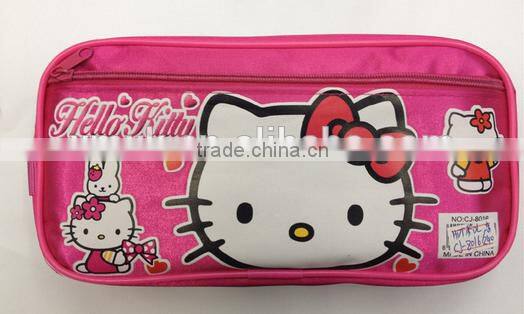 wholesale cool frozen nylon kids pencil case