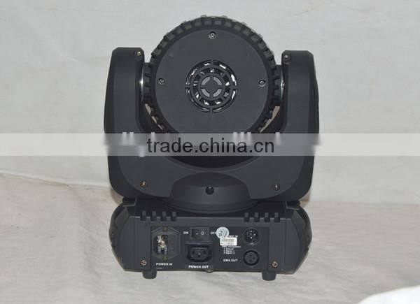 LED wash light moving head 12PCS 10w rgbw stage light with rainbow effect