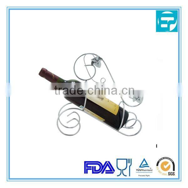 iron hanging wine rack