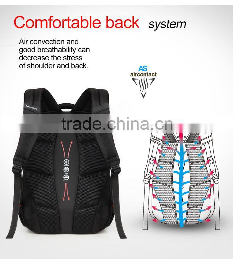 Fashion water resistant strong laptop backpack bag for new products 2016