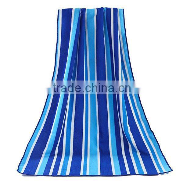 Jacquard circular beach towel, reactive printed square beach towel