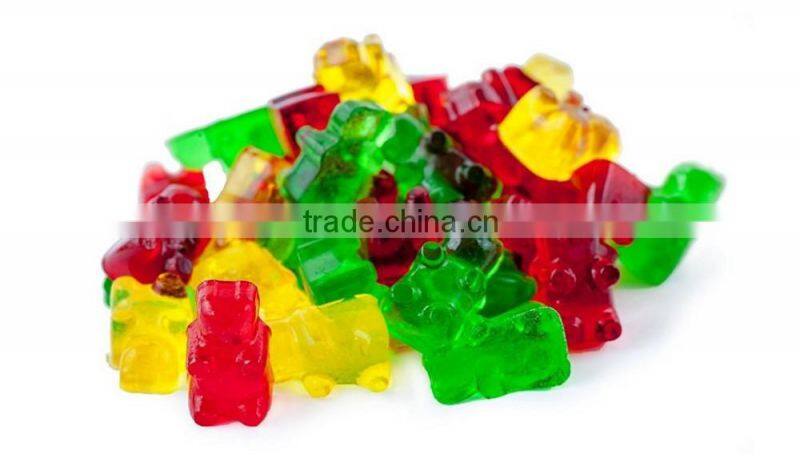 FDA food grade non stick bear jelly sweet wholesale silicone candy molds