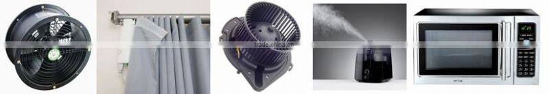 carbon brush high quality refrigerator shaded pole fan motor with high quality
