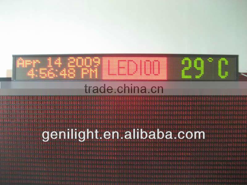 Hot Sale New Product Two-Line LED Display with colors