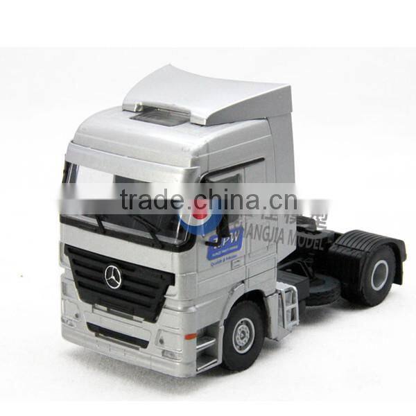 Benz tractor trailer toy,diecast metal toy truck,custom diecast toy truck model