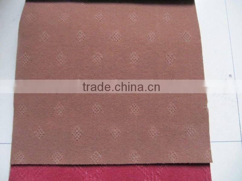 100% polyester Needle Punched Nonwoven Velour Carpet
