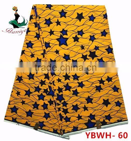 2016 African Wax print fabric hot selling ankara super wax hollandais