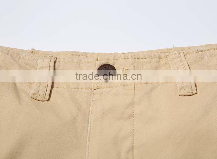 2016 New arrival promotional bright color new style layer 8 men pants school trouser beachwear