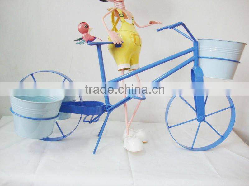 metal garden decor pot animal