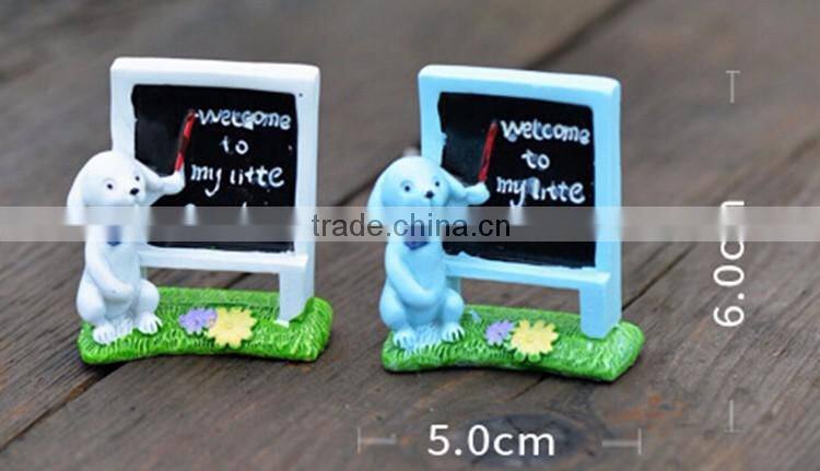 Owl Animal - Hand Sculpted Miniatures Moss Terrarium Accessory resin duck bulldog graduation figurines