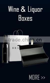 supplier black custom box with window