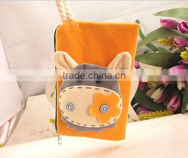 Little Donkey Single Pull Fabrics Woman Coin Wallet Wholesale ZTCW-0015