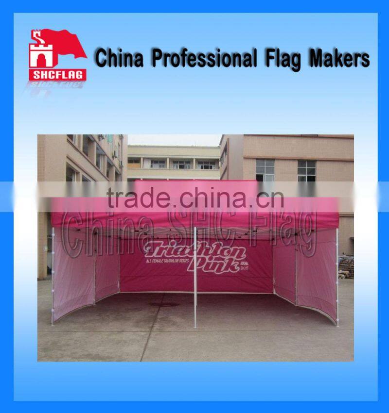 advertising trade show pop up gazebo aluminum frame tent